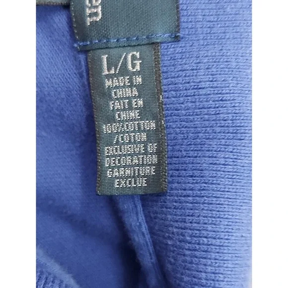 Vtg Polo Ralph Lauren Shirt Mens Large Green Blue Pique Pony golf Lot of 2 - Picture 16 of 16